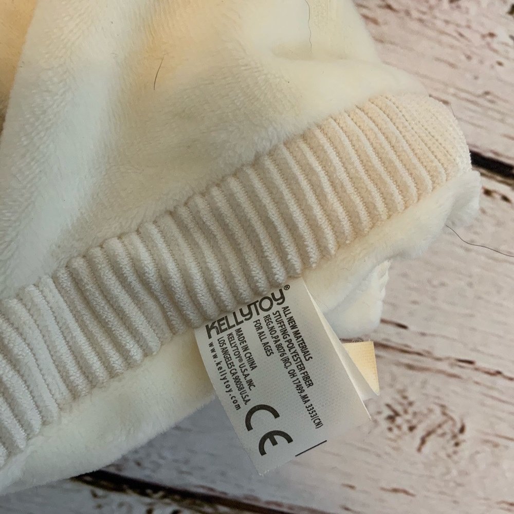 KellyToy Rabbit Bunny‎ Plush Security Blanket - Picture 2 of 3